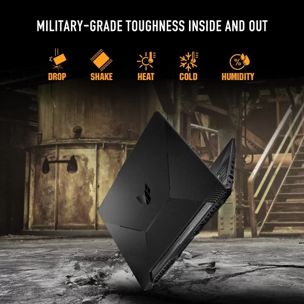 ASUS TUF Gaming A15, 15.6" (39.62cm) FHD 16:9 144Hz, AMD Ryzen 7 7435HS, Gaming Laptop (16 DDR5/512GB SSD/NVIDIA GeForce RTX 2050/Windows 11 Home/Graphite Black/2.30 Kg), FA506NFR-HN045W - Image 7